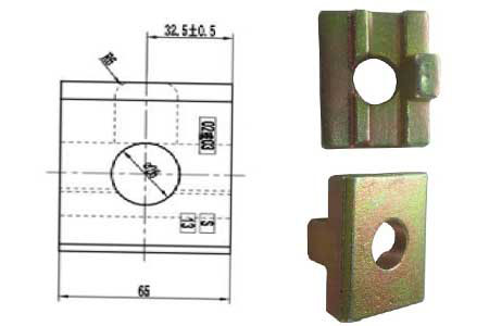 crane rail clamps